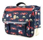Pick & Pack Cars Schoolbag Navy