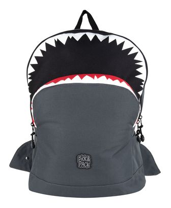 Pick & Pack Shark Shape Backpack L Anthracite