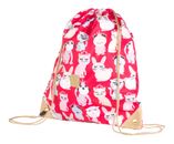 Pick & Pack Sweet Animal Gymbag Rose