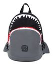 Pick & Pack Shark Shape Backpack S Visible Grey