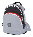 Pick & Pack Shark Shape Backpack S Visible Grey
