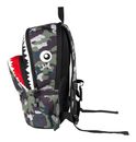 Pick & Pack Shark Shape Backpack M Camo Pick & Pack Shark Shape Backpack M Camo