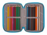 McNeill Pencil Case with Three Compartments Bubble