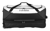 travelite Basics Trolley Travel Bag Expandable White travelite Basics Trolley Travel Bag Expandable White