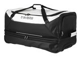 travelite Basics Trolley Travel Bag Expandable White travelite Basics Trolley Travel Bag Expandable White