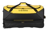 travelite Basics Trolley Travel Bag Expandable Yellow