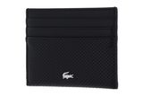 LACOSTE Elegance Punch Cardholder + Belt Box W130 Noir LACOSTE Elegance Punch Cardholder + Belt Box W130 Noir
