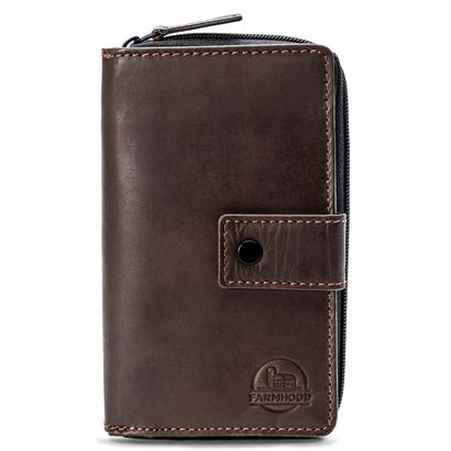 Farmhood Nashville Wallet Dark Brown