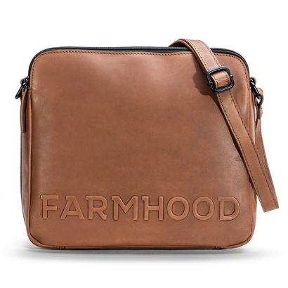 Farmhood Nashville Crossbody Bag Mid Brown
