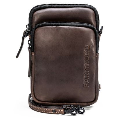 Farmhood Nashville Phone Bag Dark Brown