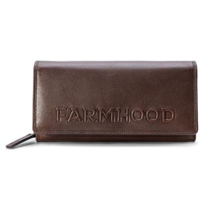 Farmhood Memphis Wallet Dark Brown