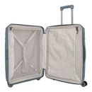 travelite Elvaa 4W Trolley M Blue Grey travelite Elvaa 4W Trolley M Blue Grey