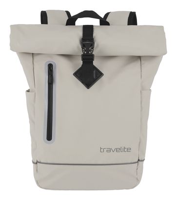 travelite Basics Roll-Up Backpack Plane Ivory