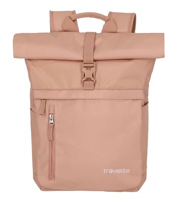 travelite Basic Rollup Backpack Powder Pink