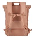 travelite Basic Rollup Backpack Powder Pink