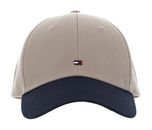 TOMMY HILFIGER Essential Flag TH Flag Cap Beige / Space Blue