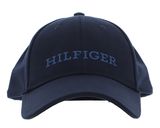 TOMMY HILFIGER TH Monotype Jersey 6 Panel Cap Space Blue TOMMY HILFIGER TH Monotype Jersey 6 Panel Cap Space Blue