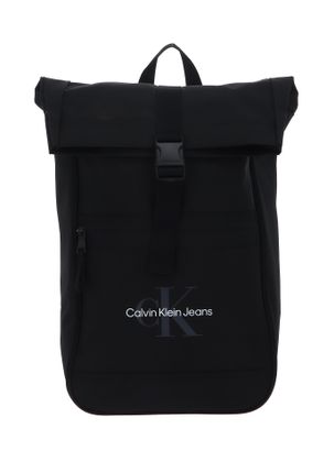 Calvin Klein CKJ Sport Essentials Rolltop BP40 Backpack Black Buy bags purses accessories online modeherz