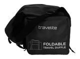 travelite Accessoires Foldable Travel Duffle Black travelite Accessoires Foldable Travel Duffle Black
