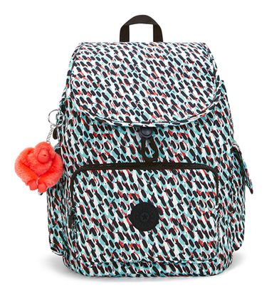 kipling Basic Print City Pack Mini Backpack S Abstract Print