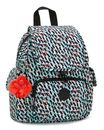 kipling Basic Print City Pack Mini Backpack XS Abstract Print