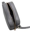 Lazarotti Bologna Leather Shoulder Bag Grey Lazarotti Bologna Leather Shoulder Bag Grey