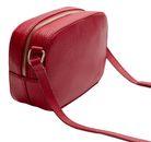 Lazarotti Bologna Leather Shoulder Bag Red