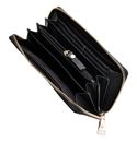Lazarotti Bologna Leather Zip Around Wallet With 16 Card Slots Black Lazarotti Bologna Leather Zip Around Wallet With 16 Card Slots Black