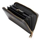 Lazarotti Bologna Leather Zip Around Wallet With 16 Card Slots Grey Lazarotti Bologna Leather Zip Around Wallet With 16 Card Slots Grey