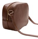 Lazarotti Bologna Leather Shoulder Bag Brown