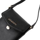 Lazarotti Bologna Leather Mobile Pouch Black