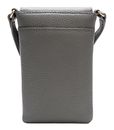 Lazarotti Bologna Leather Mobile Pouch Grey