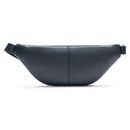 Lazarotti Bologna Leather Belt Bag Navy