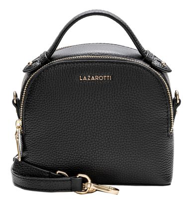 Lazarotti Bologna Leather Crossbody Bag Black Lazarotti Bologna Leather Crossbody Bag Black