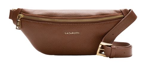 Lazarotti Bologna Leather Belt Bag Brown