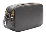 Lazarotti Bologna Leather Crossbody Bag Grey