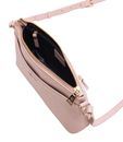 Lazarotti Bologna Leather Crossbody Bag Pink