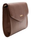 Lazarotti Bologna Leather Clutch Brown