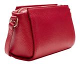 Lazarotti Bologna Leather Shoulder Bag Red