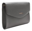Lazarotti Bologna Leather Clutch Grey
