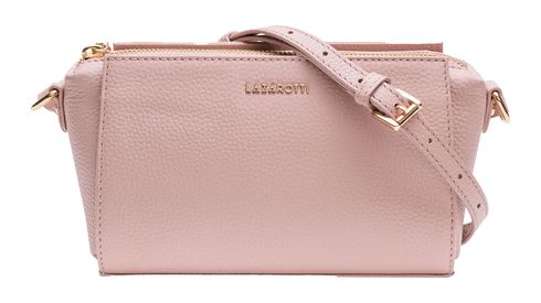 Lazarotti Bologna Leather Shoulder Bag Pink