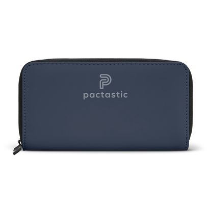 Pactastic Urban Collection Zip Around Wallet Dark Blue