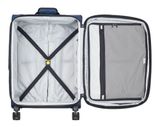 DELSEY PARIS Maubert 2.0 4 Double Rolls Expandable Trolley 69 Marine Blue DELSEY PARIS Maubert 2.0 4 Double Rolls Expandable Trolley 69 Marine Blue