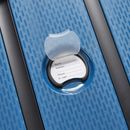 DELSEY PARIS Belmont Plus 4 Double Rolls Trolley MR 76 M Zinc Blue DELSEY PARIS Belmont Plus 4 Double Rolls Trolley MR 76 M Zinc Blue