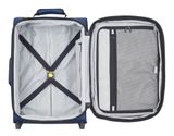 DELSEY PARIS Maubert 2.0 2 Rolls Expandable Cabin Trolley WP 55 S Marine Blue