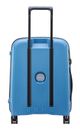 DELSEY PARIS Belmont Plus 4 Double Rolls Cabin Trolley Slim Line MR 55 S Zinc Blue DELSEY PARIS Belmont Plus 4 Double Rolls Cabin Trolley Slim Line MR 55 S Zinc Blue