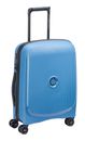DELSEY PARIS Belmont Plus 4 Double Rolls Cabin Trolley Slim Line MR 55 S Zinc Blue DELSEY PARIS Belmont Plus 4 Double Rolls Cabin Trolley Slim Line MR 55 S Zinc Blue