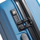 DELSEY PARIS Belmont Plus 4 Double Rolls Cabin Trolley Slim Line MR 55 S Zinc Blue DELSEY PARIS Belmont Plus 4 Double Rolls Cabin Trolley Slim Line MR 55 S Zinc Blue