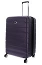 DELSEY PARIS Air Armour 4DR Expandable Trolley Set Dark Purple