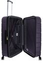 DELSEY PARIS Air Armour 4DR Expandable Trolley Set Dark Purple